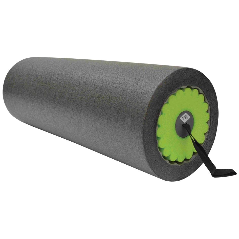 SCHILDKRoT Rouleau de massage et de fascia 3 en 1, noir/vert