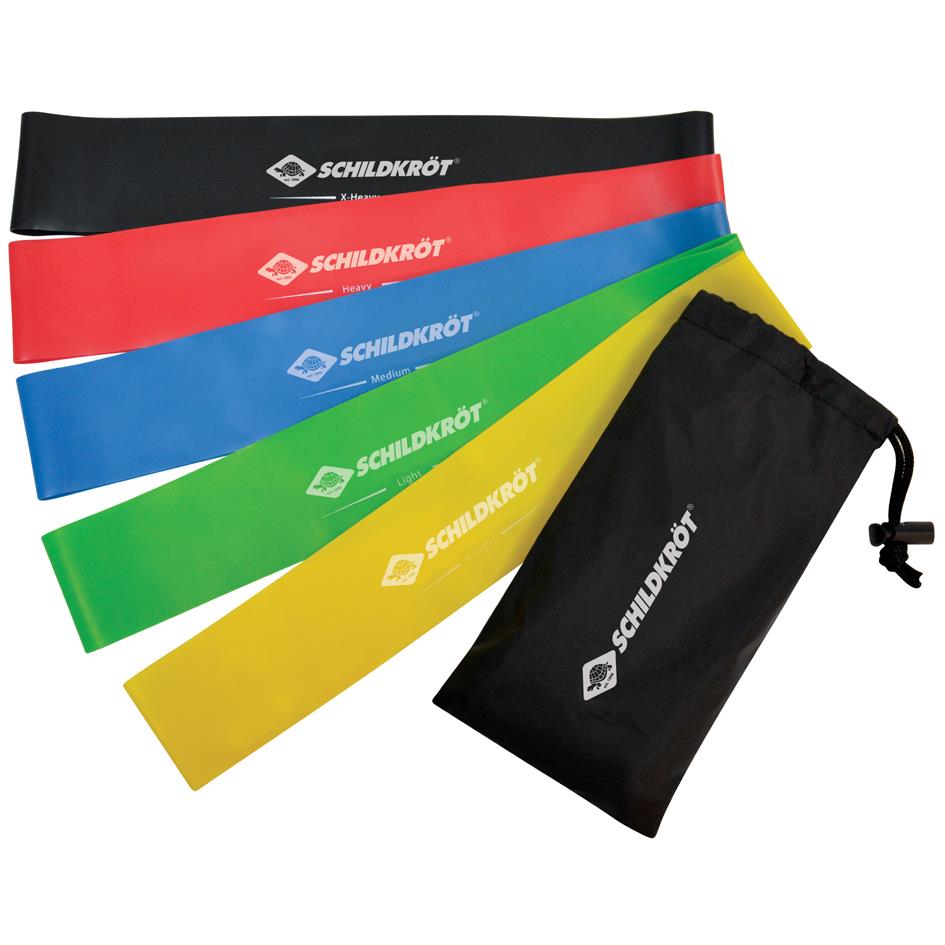 SCHILDKRoT Mini bande de rsistance Resistance Band,set de 5
