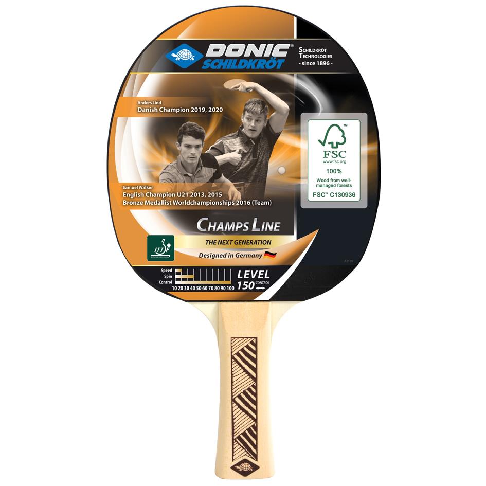 DONIC SCHILDKRoT Raquette de ping-pong 'Champs Line 150' FSC