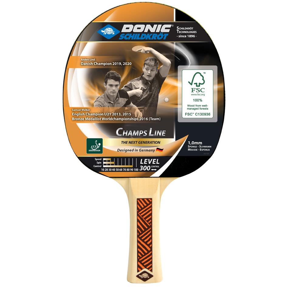 DONIC SCHILDKRoT Raquette de ping-pong 'Champs Line 300' FSC