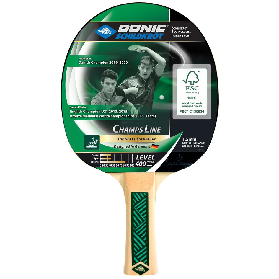 DONIC SCHILDKRoT Raquette de ping-pong 'Champs Line 400' FSC