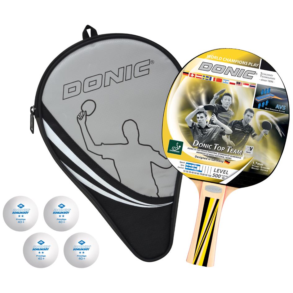 DONIC SCHILDKRoT Kit cadeau tennis de table 'Top Team 500'
