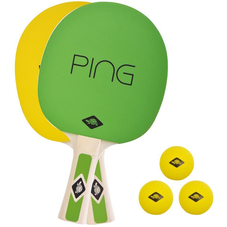 DONIC SCHILDKRoT Set de ping-pong, vert/jaune