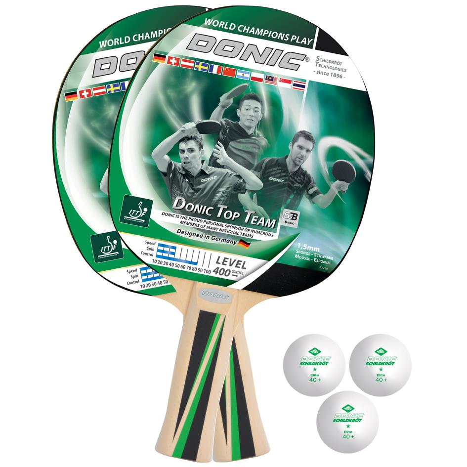 DONIC SCHILDKRoT Kit de tennis de table 'Top Team 400'