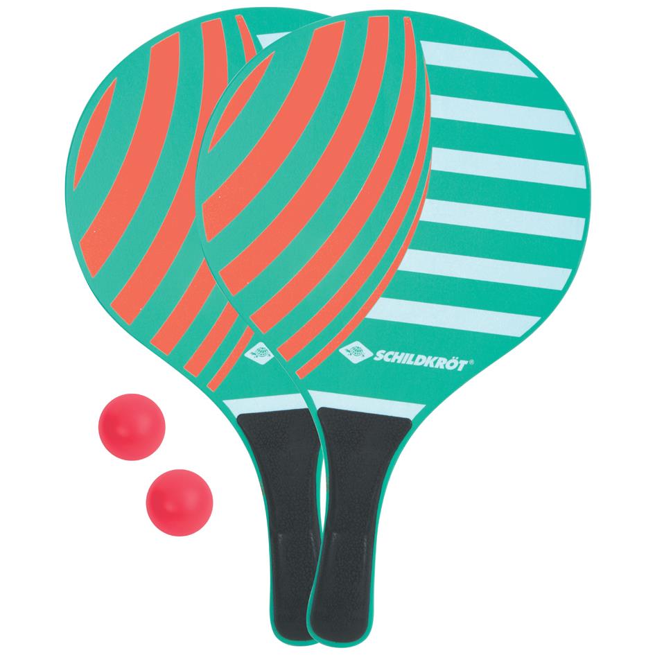 SCHILDKRoT Set de Beach Paddle Ball, 4 pices