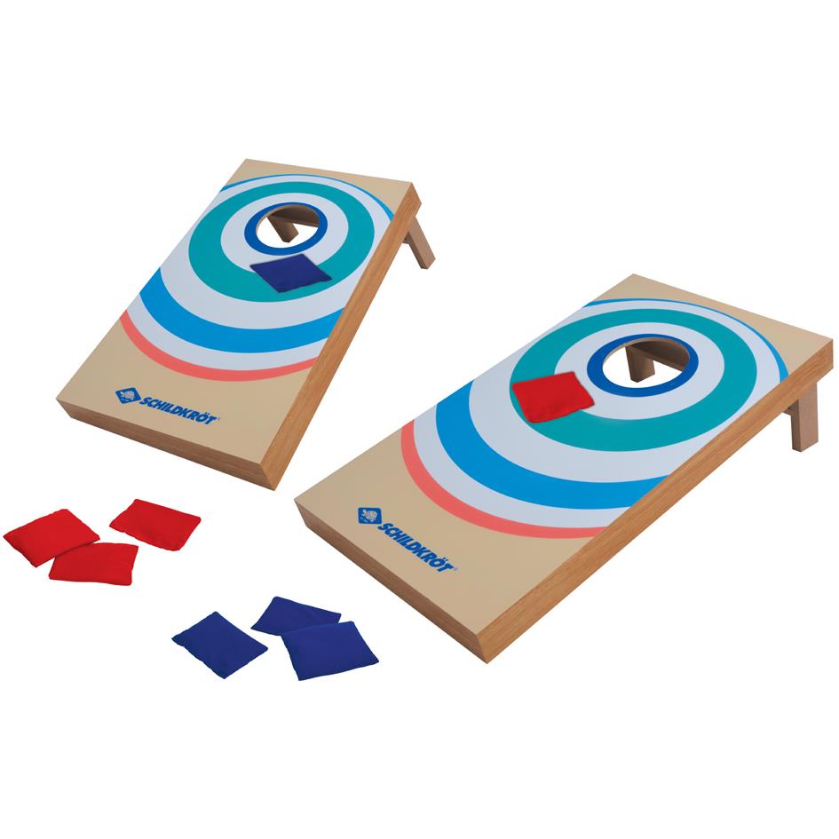 SCHILDKRoT Jeu de cornhole, en bois MDF