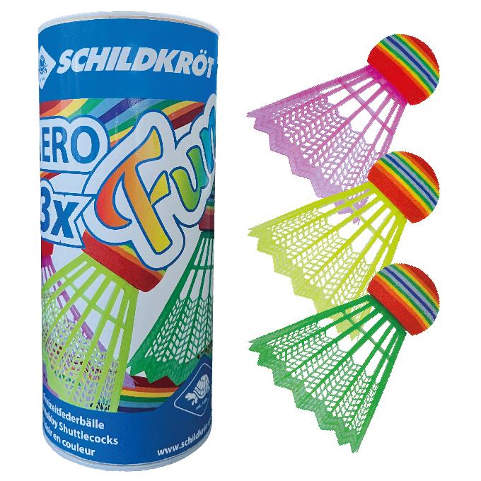 SCHILDKRoT Volant de badminton Aero Fun, assorti