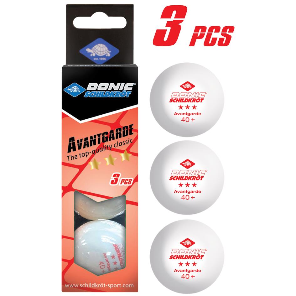 DONIC SCHILDKRoT Balle de tennis de table 'Avantgarde 3*'