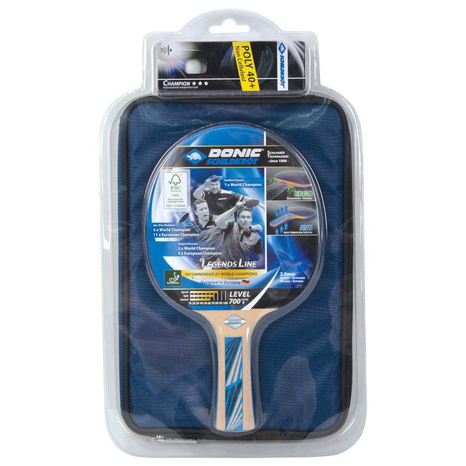 DONIC SCHILDKRoT Kit cadeau tennis de table Legends 700 FSC