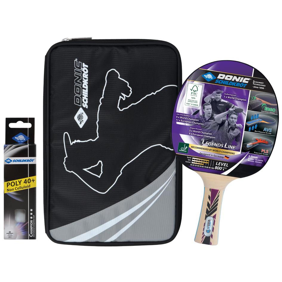 DONIC SCHILDKRoT Kit cadeau tennis de table Legends 800 FSC